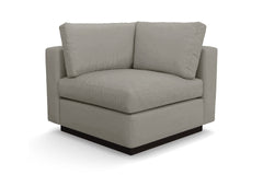 Taylor Plush Corner Seat :: Leg Finish: Espresso