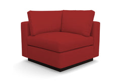 Taylor Plush Corner Seat :: Leg Finish: Espresso