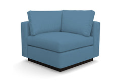Taylor Plush Corner Seat :: Leg Finish: Espresso