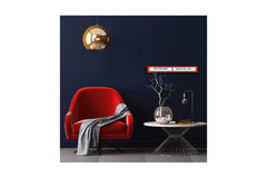 Texttime Clock by Cloudnola RED/WHITE