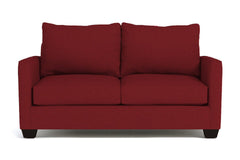 Tuxedo Loveseat :: Leg Finish: Espresso / Size: Loveseat - 61"w