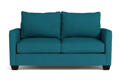 Tuxedo Loveseat :: Leg Finish: Espresso / Size: Loveseat - 61"w