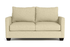 Tuxedo Loveseat :: Leg Finish: Espresso / Size: Loveseat - 61"w