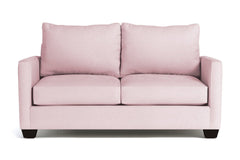 Tuxedo Loveseat :: Leg Finish: Espresso / Size: Loveseat - 61"w