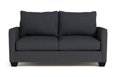 Tuxedo Loveseat :: Leg Finish: Espresso / Size: Loveseat - 61"w