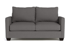Tuxedo Loveseat :: Leg Finish: Espresso / Size: Loveseat - 61"w