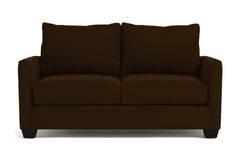 Tuxedo Loveseat :: Leg Finish: Espresso / Size: Loveseat - 61"w