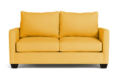 Tuxedo Loveseat :: Leg Finish: Espresso / Size: Loveseat - 61"w
