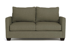 Tuxedo Loveseat :: Leg Finish: Espresso / Size: Loveseat - 61"w
