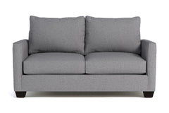 Tuxedo Loveseat :: Leg Finish: Espresso / Size: Loveseat - 61"w