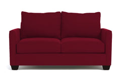 Tuxedo Loveseat :: Leg Finish: Espresso / Size: Loveseat - 61"w