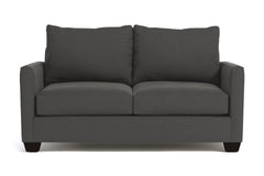 Tuxedo Loveseat :: Leg Finish: Espresso / Size: Loveseat - 61"w