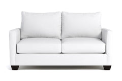 Tuxedo Loveseat :: Leg Finish: Espresso / Size: Loveseat - 61"w