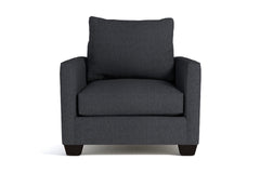 Tuxedo Chair :: Leg Finish: Espresso