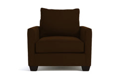 Tuxedo Chair :: Leg Finish: Espresso