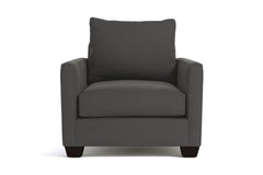 Tuxedo Chair :: Leg Finish: Espresso