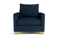 Tuxedo Chair :: Leg Finish: Natural