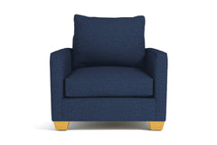 Tuxedo Chair :: Leg Finish: Natural