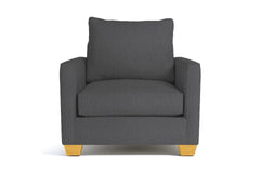 Tuxedo Chair :: Leg Finish: Natural