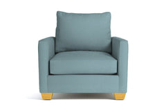 Tuxedo Chair :: Leg Finish: Natural