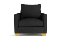 Tuxedo Chair :: Leg Finish: Natural