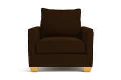 Tuxedo Chair :: Leg Finish: Natural