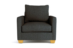 Tuxedo Chair :: Leg Finish: Natural