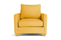Tuxedo Chair :: Leg Finish: Natural