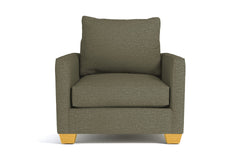 Tuxedo Chair :: Leg Finish: Natural