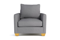 Tuxedo Chair :: Leg Finish: Natural