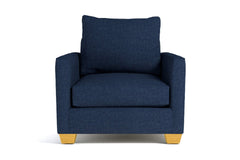 Tuxedo Chair :: Leg Finish: Natural
