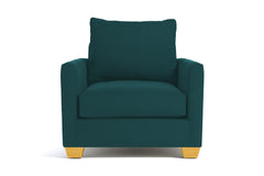 Tuxedo Chair :: Leg Finish: Natural