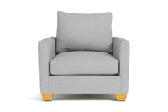 Tuxedo Chair :: Leg Finish: Natural