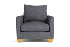 Tuxedo Chair :: Leg Finish: Natural