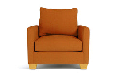 Tuxedo Chair :: Leg Finish: Natural
