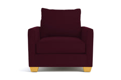 Tuxedo Chair :: Leg Finish: Natural