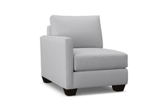 Tuxedo Left Arm Chair :: Leg Finish: Espresso / Configuration: LAF - Chaise on the Left