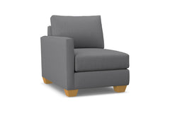 Tuxedo Left Arm Chair :: Leg Finish: Natural / Configuration: LAF - Chaise on the Left