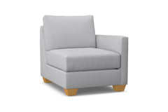 Tuxedo Right Arm Chair :: Leg Finish: Natural / Configuration: RAF - Chaise on the Right