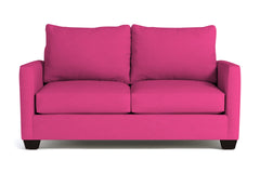 Tuxedo Loveseat :: Leg Finish: Espresso / Size: Loveseat - 61"w
