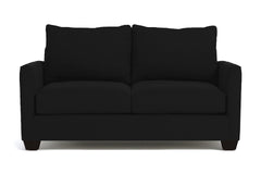 Tuxedo Loveseat :: Leg Finish: Espresso / Size: Loveseat - 61"w
