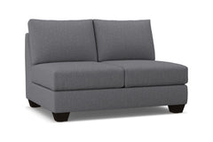 Tuxedo Armless Loveseat :: Leg Finish: Espresso