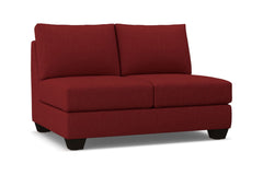 Tuxedo Armless Loveseat :: Leg Finish: Espresso