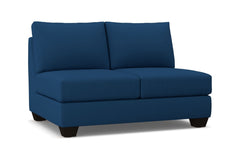 Tuxedo Armless Loveseat :: Leg Finish: Espresso