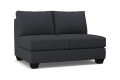 Tuxedo Armless Loveseat :: Leg Finish: Espresso