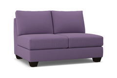 Tuxedo Armless Loveseat :: Leg Finish: Espresso