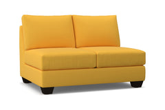 Tuxedo Armless Loveseat :: Leg Finish: Espresso