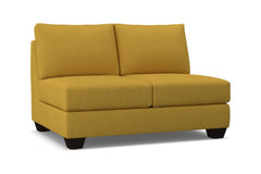 Tuxedo Armless Loveseat :: Leg Finish: Espresso