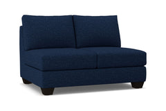 Tuxedo Armless Loveseat :: Leg Finish: Espresso