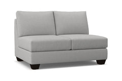 Tuxedo Armless Loveseat :: Leg Finish: Espresso